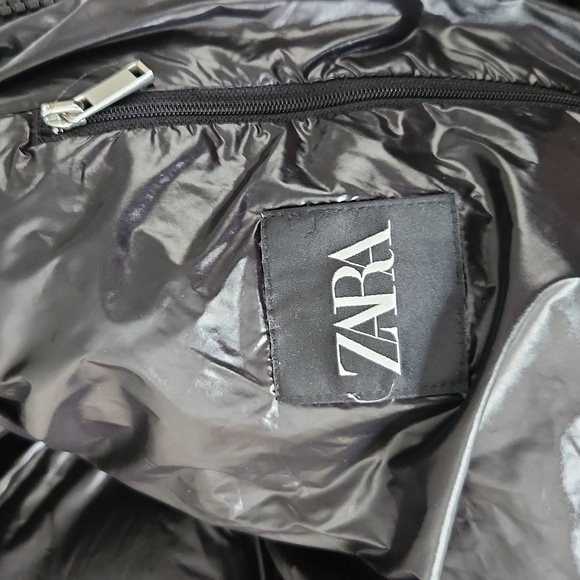 ZARA LARGE Men's Winter Puffer Jacket With Hood - Picture 10 of 16